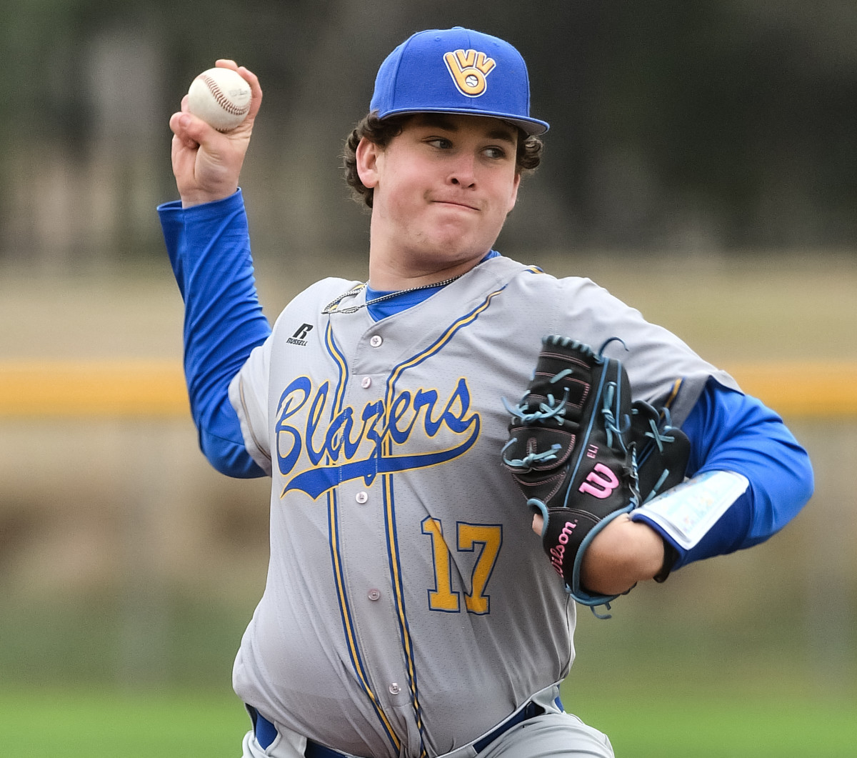 Valley View pitcher Eli Crecelius